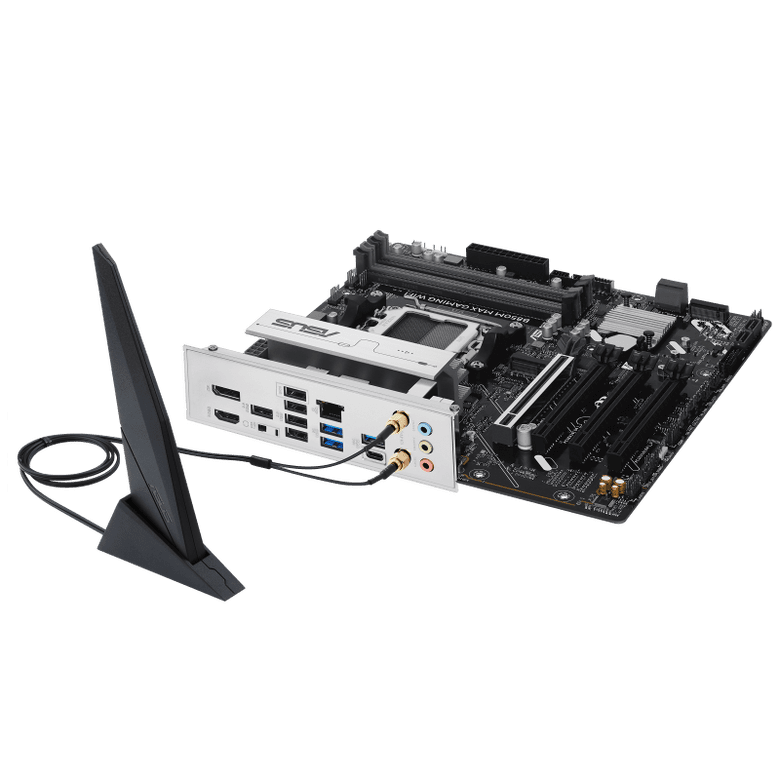 Asus B850M Max Gaming WiFi Am5 Ddr5 8000Mhz(Oc)  Matx Hdmı Anakart