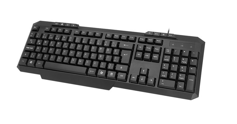 Frısby Fk-4816Qu Multımedya Q Klavye Usb Siyah