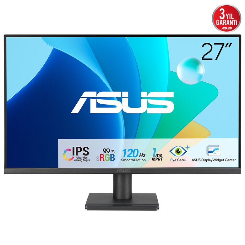 27 Asus Va279Hg 120Hz 1Ms Eye Care Monıtor