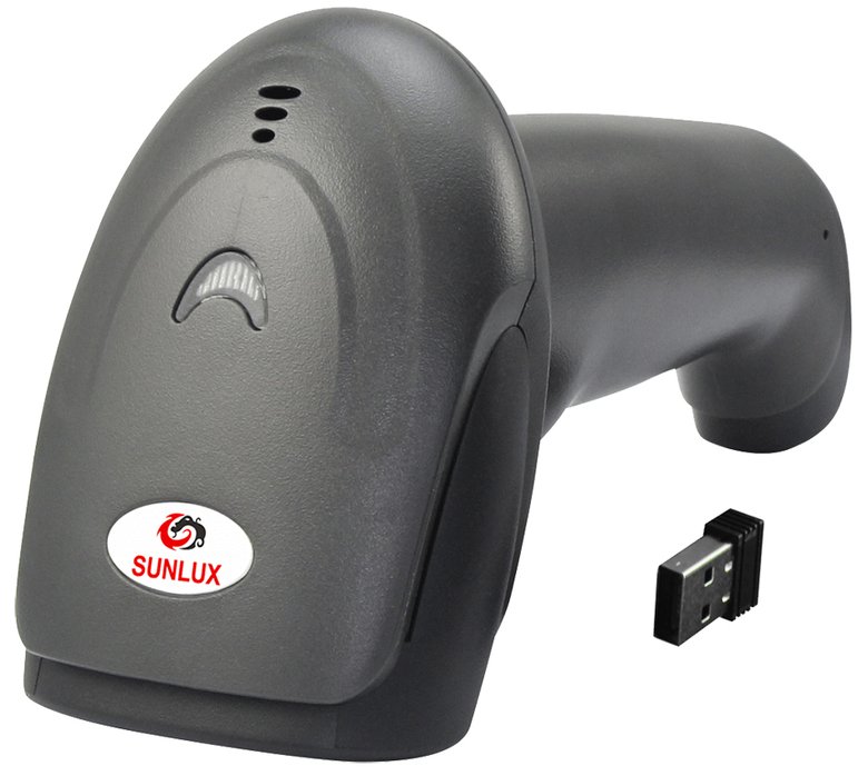 Sunlux Xl-9309B 1D Kablosuz Lazer Barkod Okuyucu