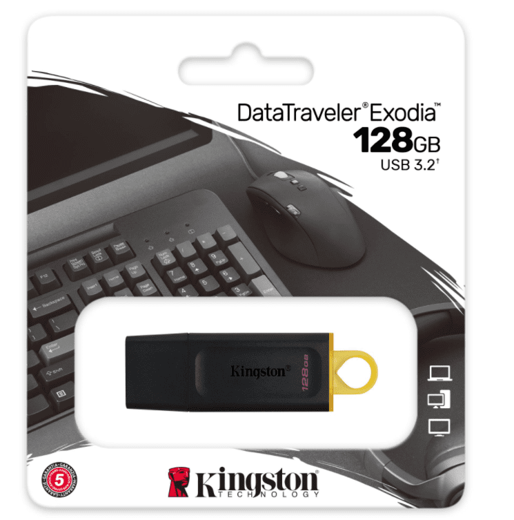 128Gb Usb3.2 Gen1 Dtx/128Gb Exodia Kıngston