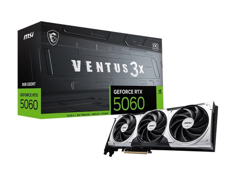 Msı Geforce Rtx 5060 8G Ventus 3X Oc