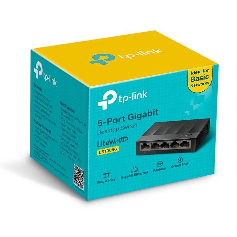 Tp-Lınk Ls1005G 5Port 10/100/1000 Yönetilemez Swıtch