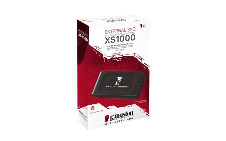 1Tb Kıngston Usb3.2 Gen2 Sxs1000/1000Ga Boc 1050/1000Mb/S