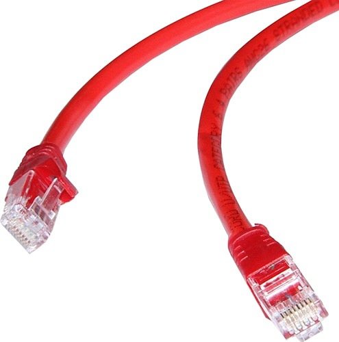 Flaxes Fnk-6003K Cat6 30Cm 23Awg Kırmızı Network Kablo