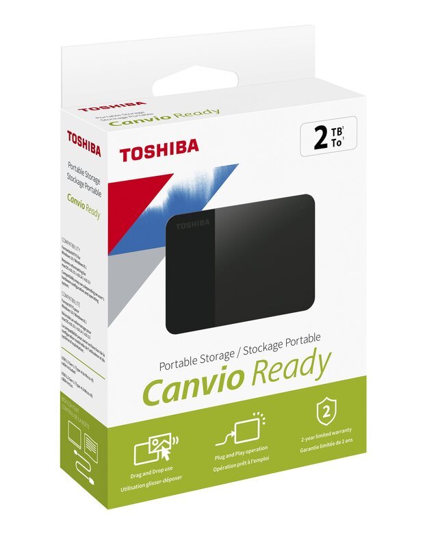 2Tb Canvıo Ready 2.5