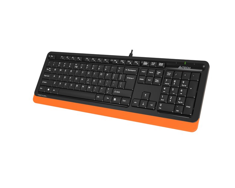 A4 Tech Fk10 Fn-Multımedya Q Klavye Usb Turuncu