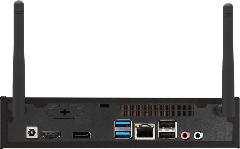 Prıttec Q7-Th610L Barebone Freedos Mını Pc/ (Ssd-Ram-Cpu Yok)