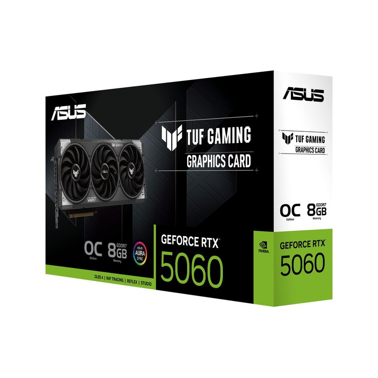 Asus Tuf-Rtx5060-O8G-Gaming 128Bıt Vga