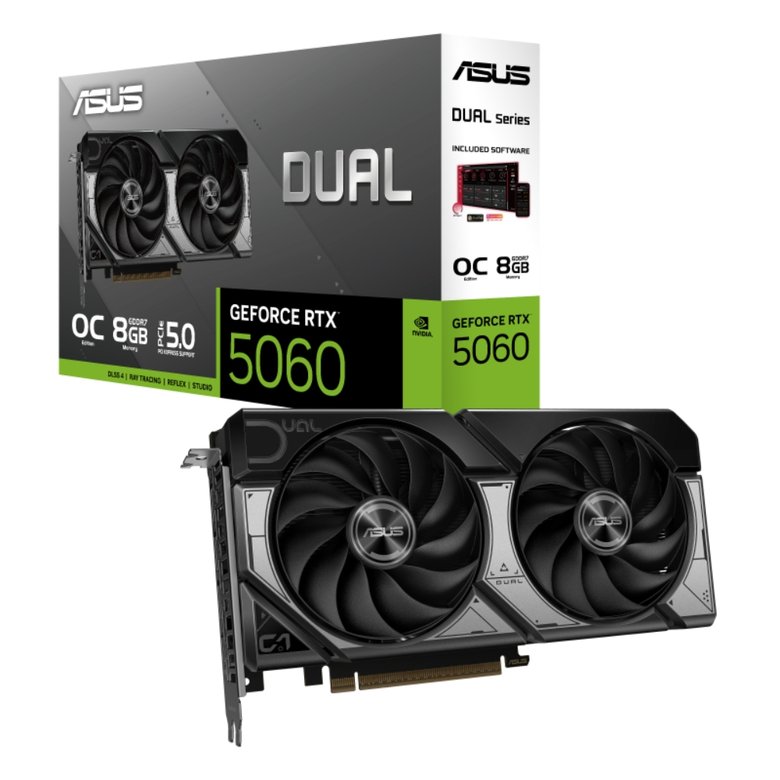 Asus Dual-Rtx5060-O8G-Gaming 128Bıt Vga