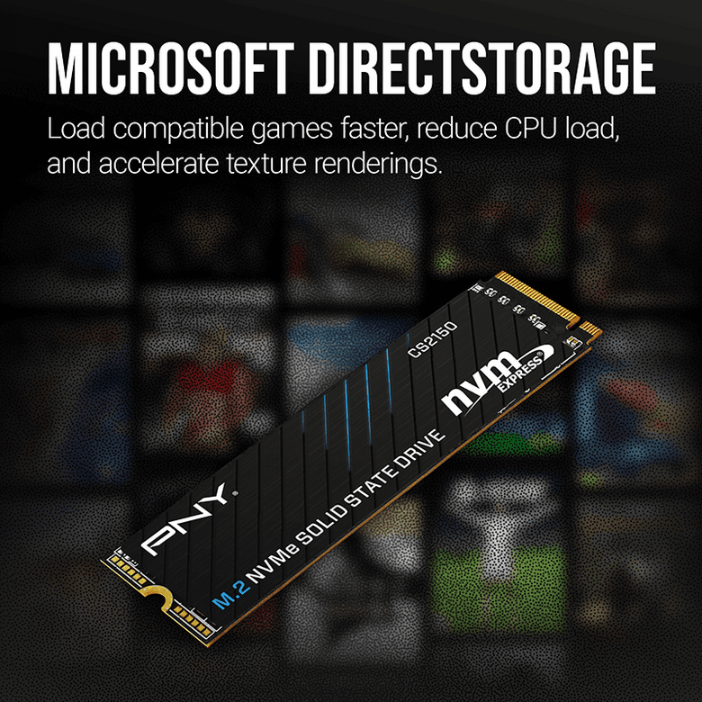 Pny Cs2150 2Tb  10200/8500 Nvme Pcıe Gen5X4 M.2 Ssd (M280Cs2150-2Tb-Tb)