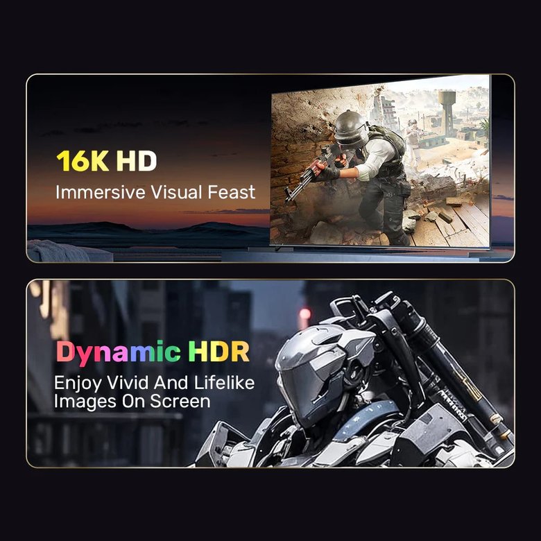 Unıtek Dısplay Port 2.1 Kablo 3Mt 16K (C1626Gy-3M)