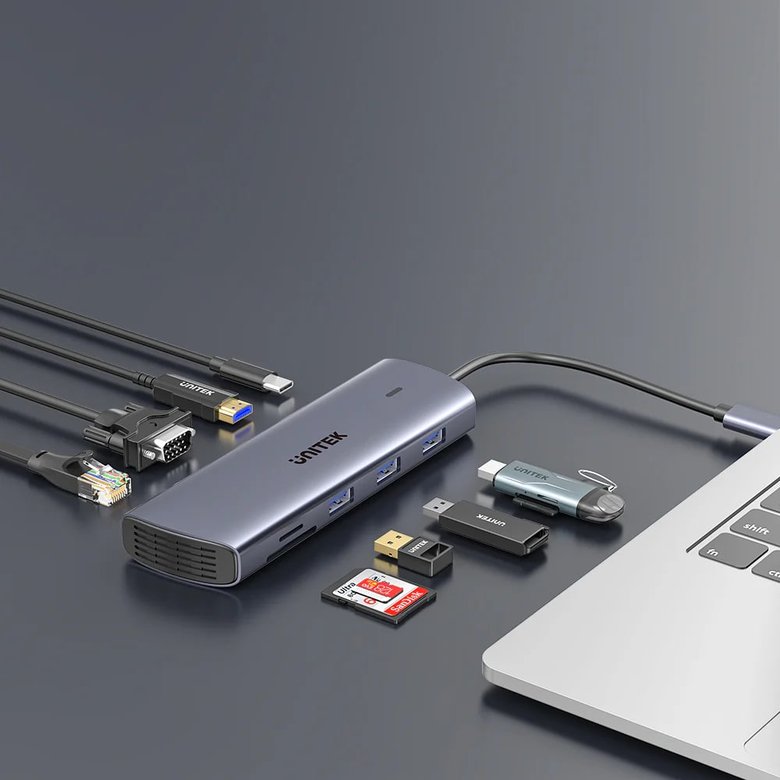 Unıtek Usb-C 9İn1 Unıversal Dock Statıon (D1113A)