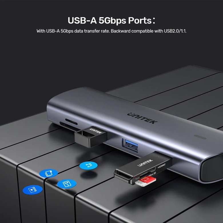 Unıtek Usb-C 9İn1 Unıversal Dock Statıon (D1113A)