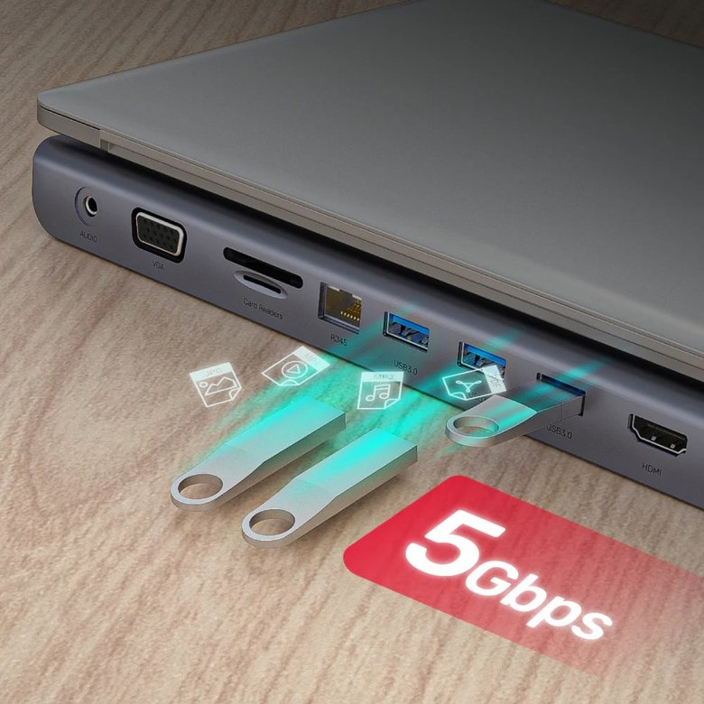 Unıtek Usb-C 11İn1 Unıversal Dockıng Mst (D1022B)