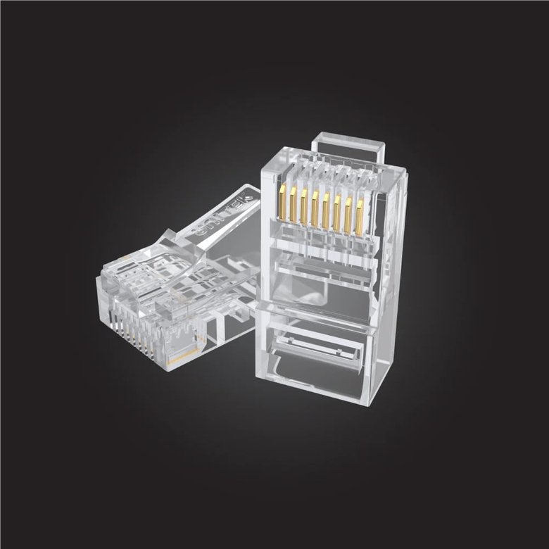 Unıtek Cat6 Rj45 Moduler 100'Lü Konektör