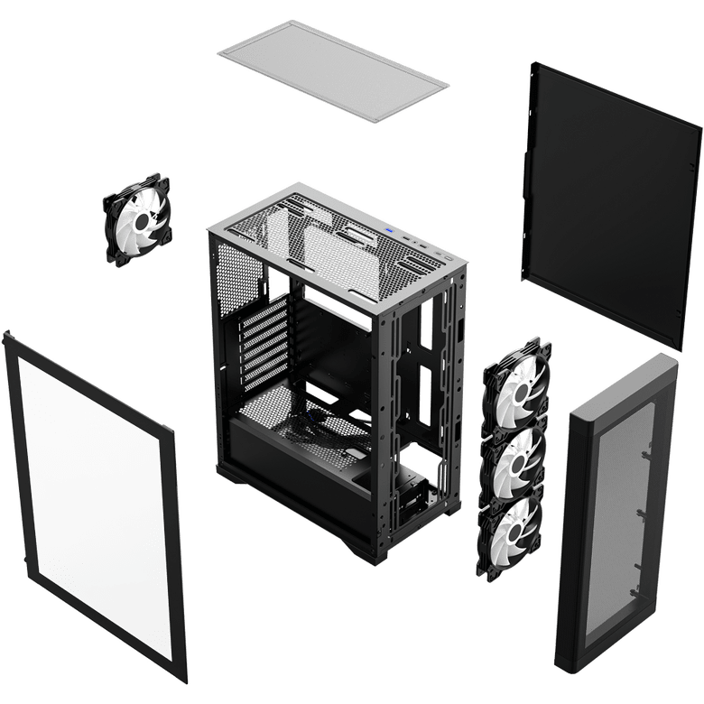 Frısby Fc-9480G 600W 80+ Bronze 4X Rgb Mesh Gaming