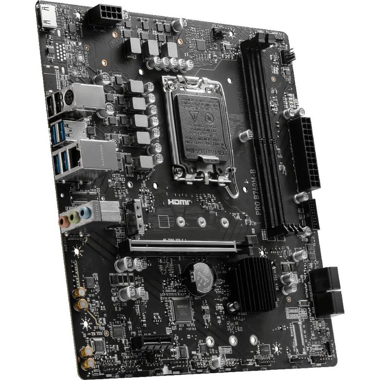 Msı Pro B760M-B Ddr4 4800(Oc) Pcı-E M.2 Usb3.2 Hdmı Matx