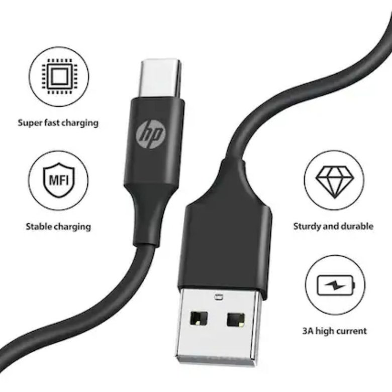 Hp Dhc-Tc101-1M Usb3.0 Type-C Kablo