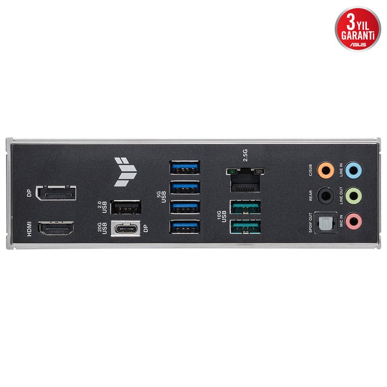 Asus Tuf Gaming B860M-Plus 1851 Soket Ddr5 Dp Hdmı Matx Anakart