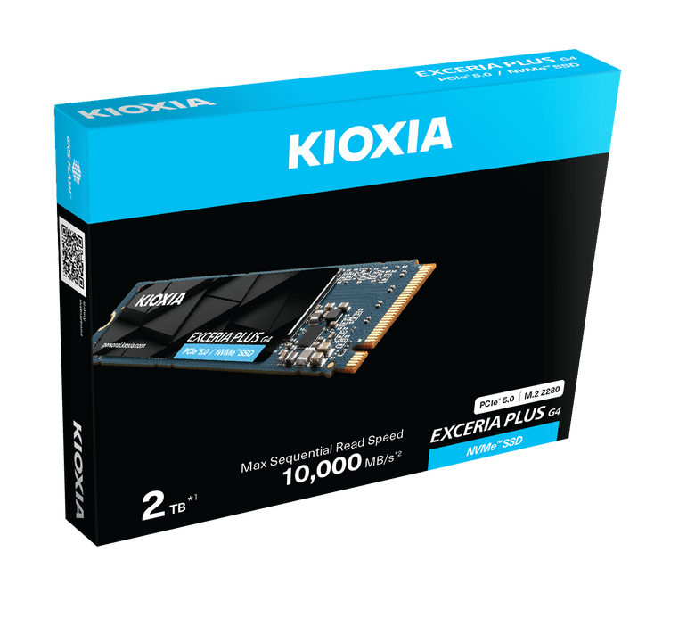 2Tb Kıoxıa Excerıa Plus G4 M.2 Nvme Gen5 10000/8200Mb/S Lvd10Z002Tg8