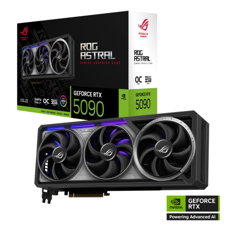 Asus Rog-Astral-Rtx5090-O32G-Gaming Vga