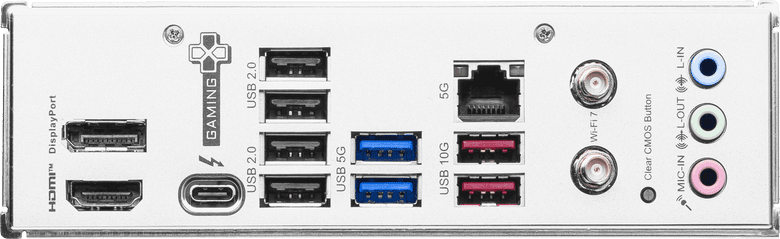 Msı Mb B860 Gaming Plus WiFi Soket 1851 Ddr5 8600Mhz(Oc) 3Xm.2 1X Tb4 Hdmı Dısplay 5G Lan WiFi 7 Atx