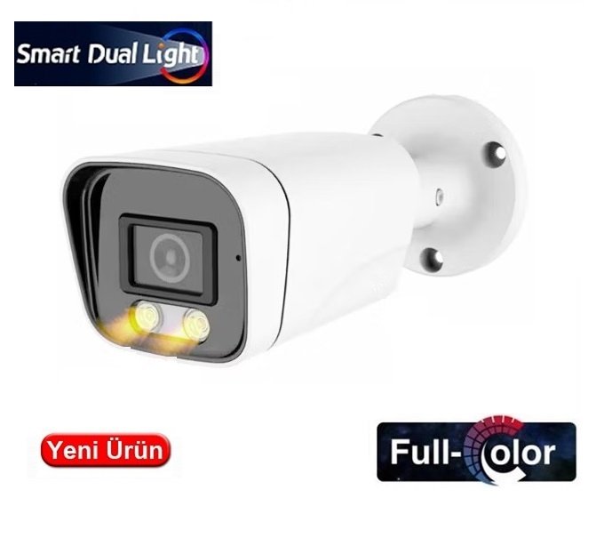 Ezcool Ez-2405Ips 5 Mp 3.6Mm Dual Light Poe Ip Bullet Kamera