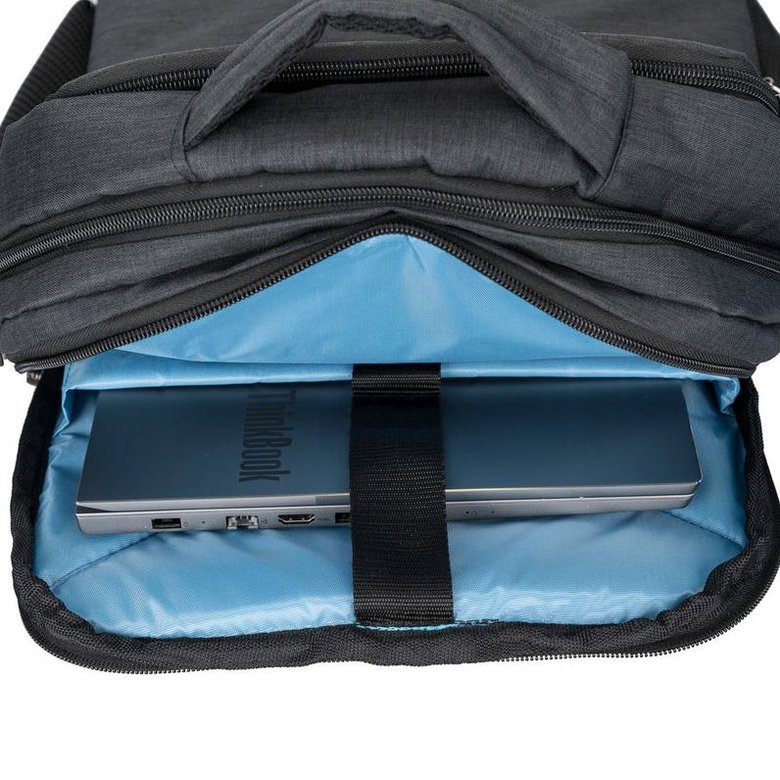 Plm Octagon Notebook Sırt Çantası Siyah 15.6