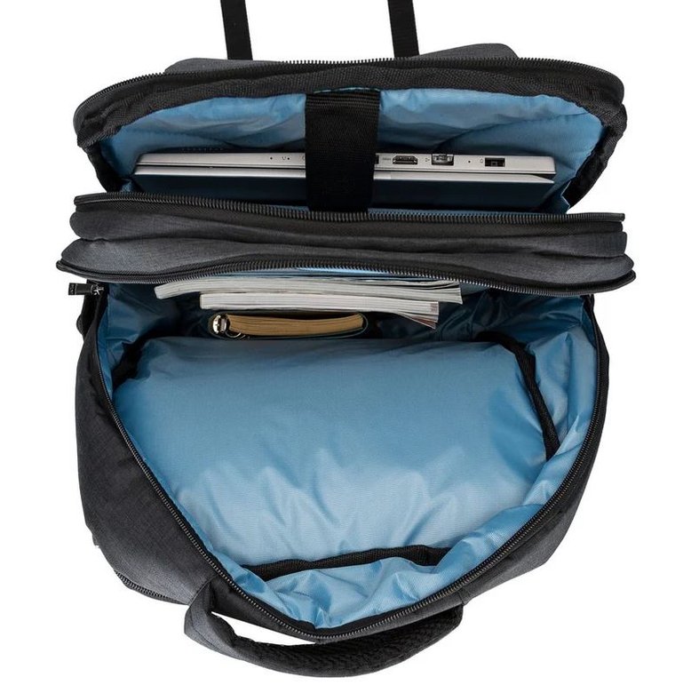 Plm Octagon Notebook Sırt Çantası Siyah 15.6