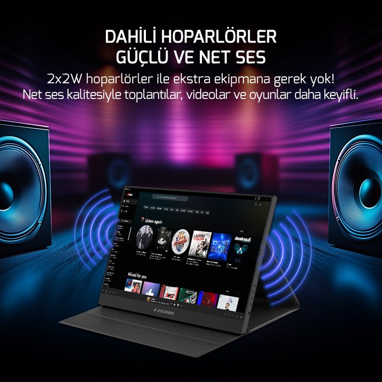 Ezcool Lıte E15 15,6’’ Non Touch 60Hz Fhd Portable