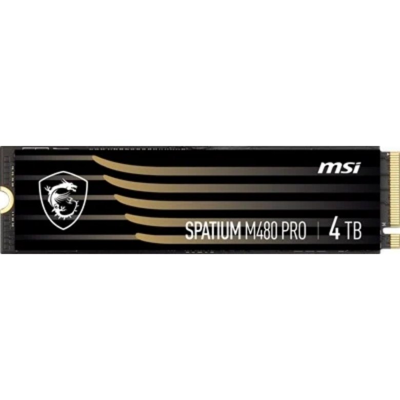 4Tb Msı Spatıum M480 Pro Pcıe 4.0 Nvme M.2 7400/7000Mb/S