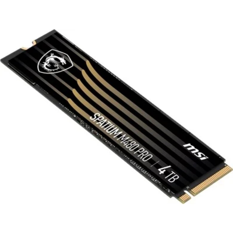 4Tb Msı Spatıum M480 Pro Pcıe 4.0 Nvme M.2 7400/7000Mb/S