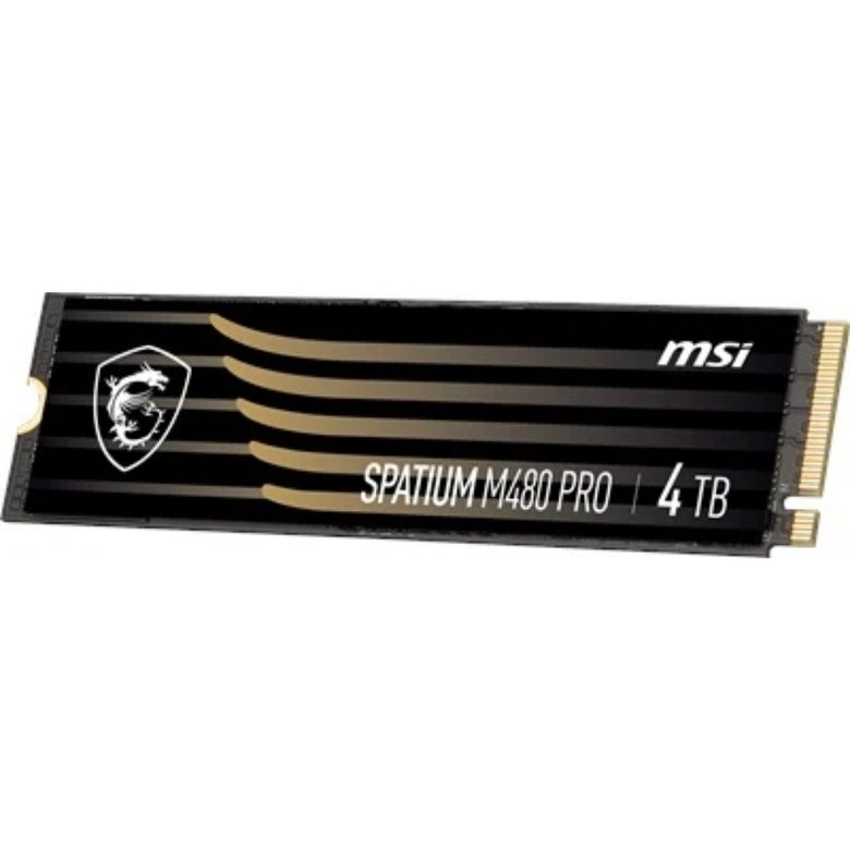 4Tb Msı Spatıum M480 Pro Pcıe 4.0 Nvme M.2 7400/7000Mb/S