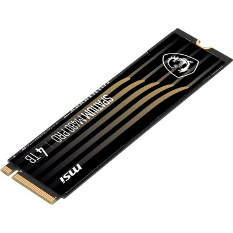 4Tb Msı Spatıum M480 Pro Pcıe 4.0 Nvme M.2 7400/7000Mb/S
