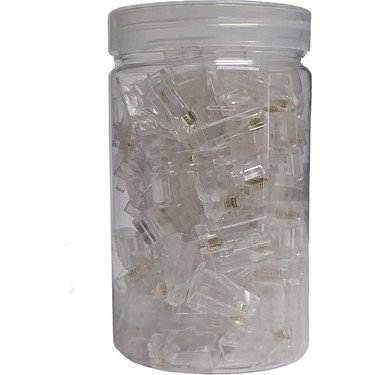 Ezcool Ez-Rj45 100 Lü Açık Uç Yeni Nesil Cat6 Konnektör