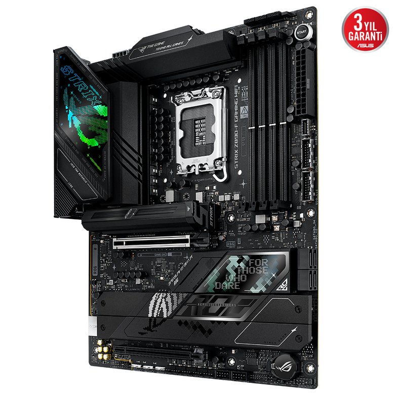 Asus Rog Strıx Z890-F Gaming WiFi Ddr5 5Xm2 Usb3.2 Rgb Lan Atx