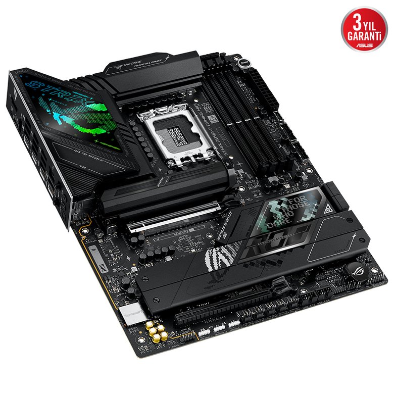 Asus Rog Strıx Z890-F Gaming WiFi Ddr5 5Xm2 Usb3.2 Rgb Lan Atx