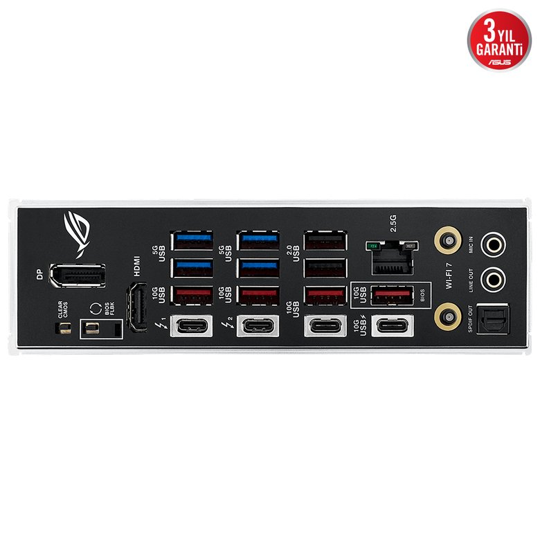 Asus Rog Strıx Z890-F Gaming WiFi Ddr5 5Xm2 Usb3.2 Rgb Lan Atx