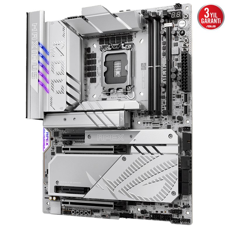 Asus Rog Maxımus Z890 Apex Ddr5 6Xm2 Usb3.2 WiFi7 Rgb Lan Atx