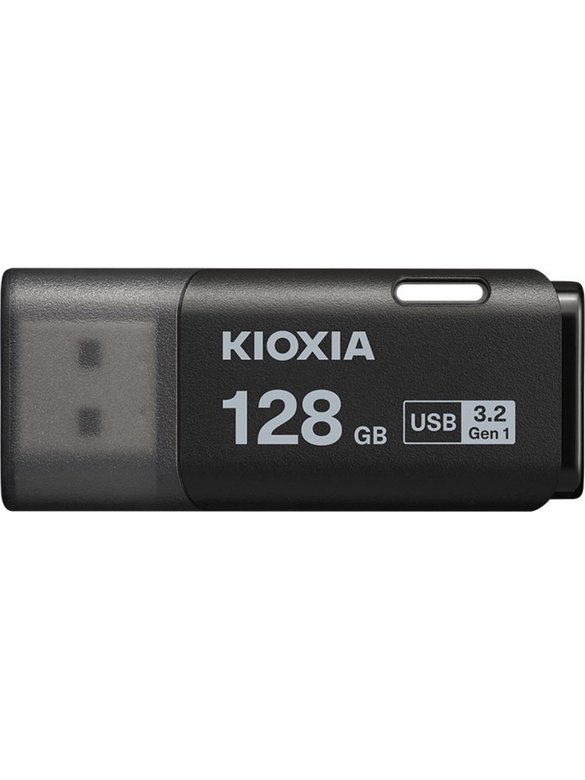 128 Usb 3.2 Gen1 Kıoxıa Siyah Usb Bellek Lu301K128Gg4