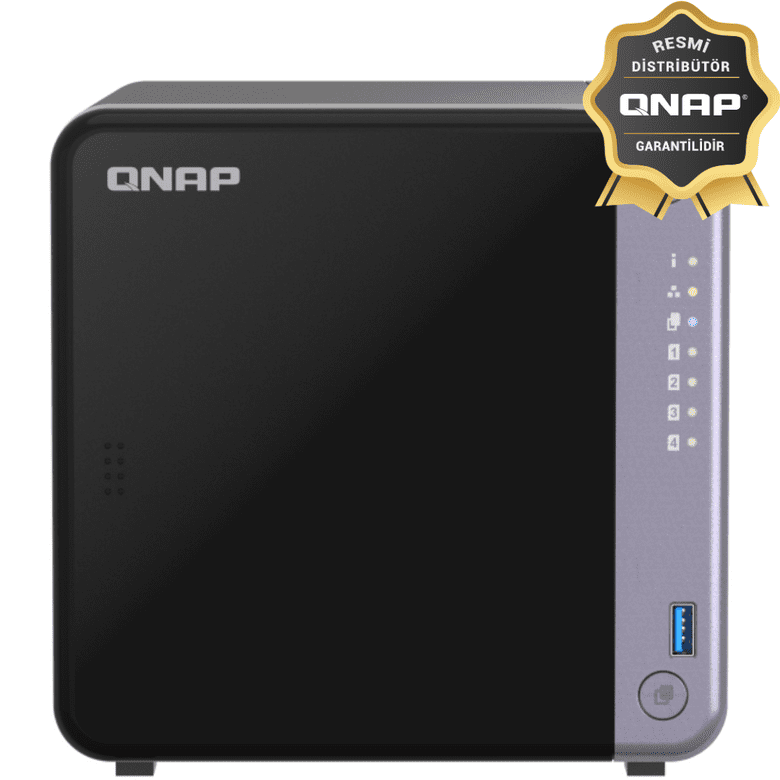 Qnap Ts-432X-4G 4 Yuvalı 4Gb Depolama Ünitesi (Resmi Distribütör Garantili)