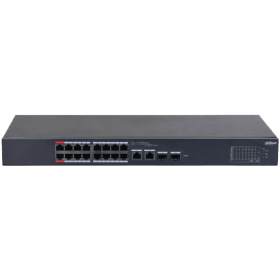 Dahua Cs4218-16Et-135 16 Port16Xfe-2Xge-2Xge/Sfp Yönetilebilir 135W Poe Switch