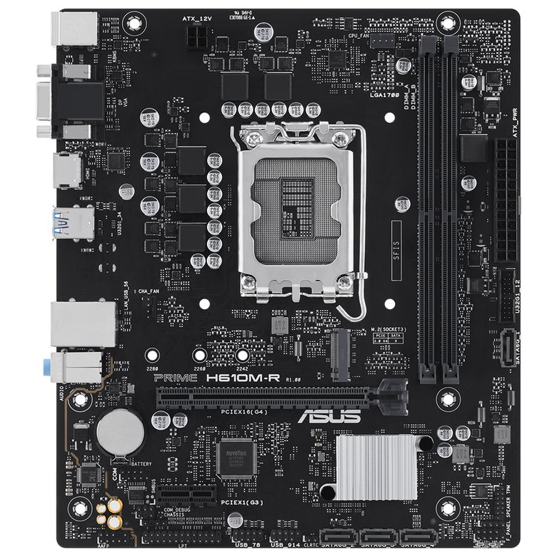 Asus Prıme H610M-R D5-Sı  Ddr5  Matx 1700P