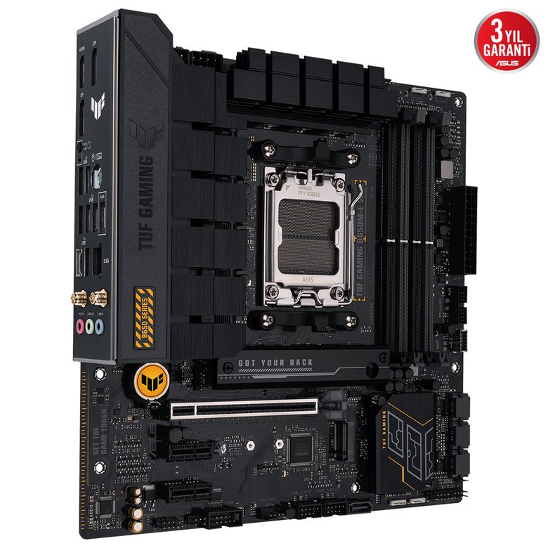 Asus Tuf Gaming B650-E WiFi Ddr5 8000+(Oc) Dp Hdmı Atx Am5