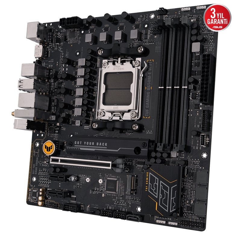 Asus Tuf Gaming B650-E WiFi Ddr5 8000+(Oc) Dp Hdmı Atx Am5