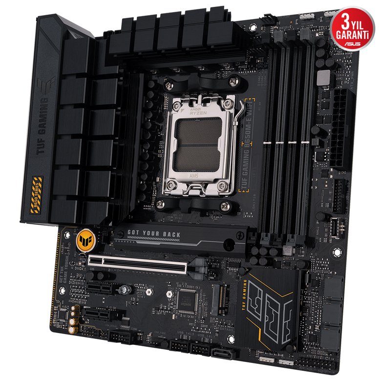 Asus Tuf Gaming B650-E WiFi Ddr5 8000+(Oc) Dp Hdmı Atx Am5