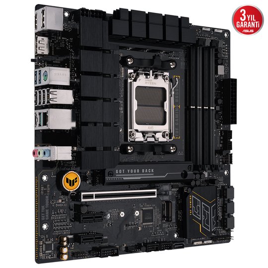 Asus Tuf Gaming B650M-E Ddr5 6400+(Oc) Dp Hdmı M.2 Am5