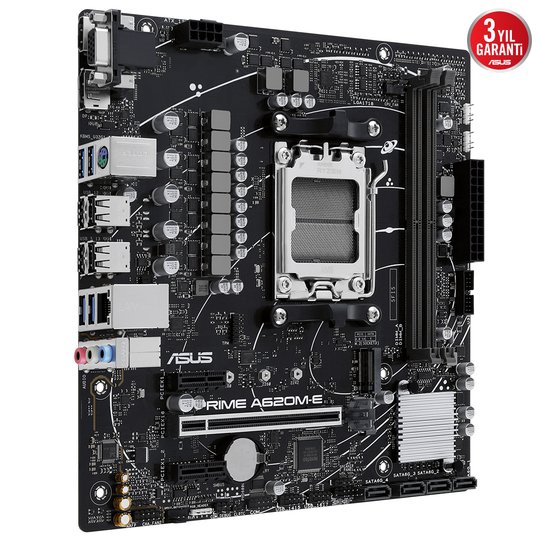 Asus Prıme A620M-E-Csm Ddr5 M.2 Hdmı Matx Am5