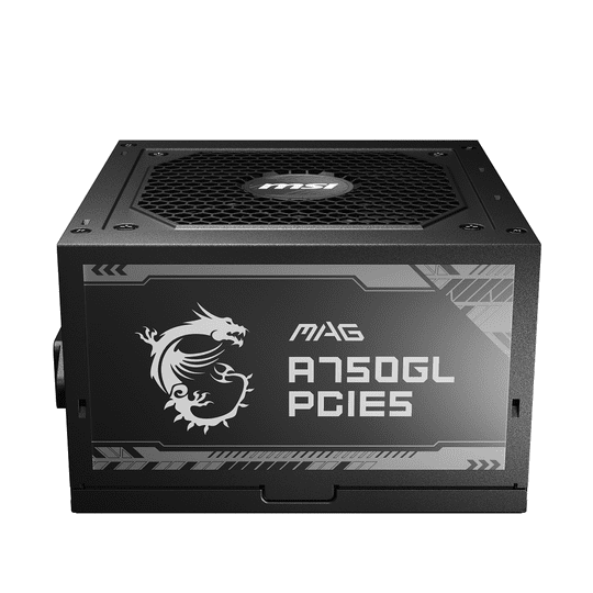 Msı Mag A750Gl Pcıe5 750W 80+Gold Power Supply